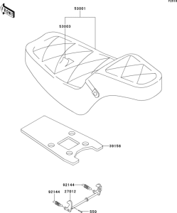 ZL600 Сиденье