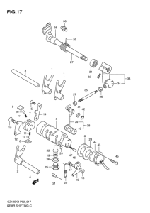 GZ125 Переключение передач