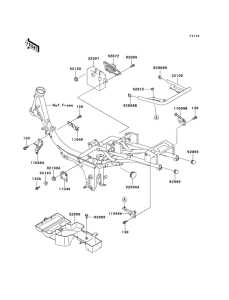 AN110 Ящик аккумуляторной батареи