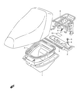 AE50 Багажник