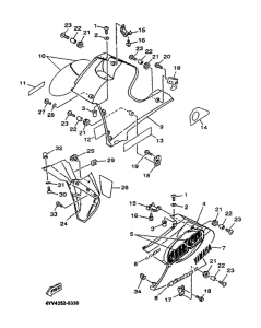TZR50 Обтекатели