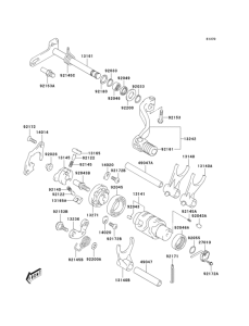  Gear change mechanism(1 / 2)