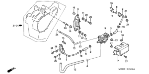 VT1100C3 Воздушный клапан всасывания