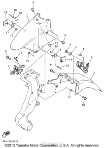 GTS1000AFC Переднее крыло