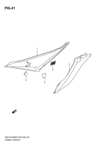 GSX-R1000 Обтекатель задний