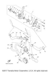 FZ09 Водяной насос