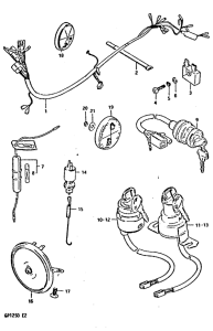 GP125 Жгут проводов