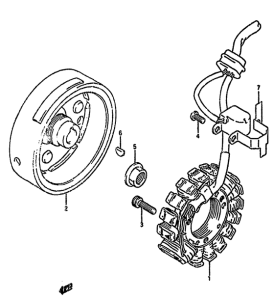 DR350 Зажигание
