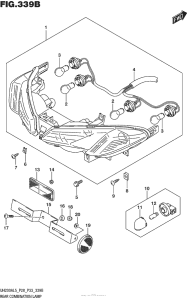 UH200 Rear Combination Lamp (Uh200Al5 P33)