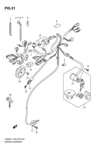 LS650 Жгут проводов