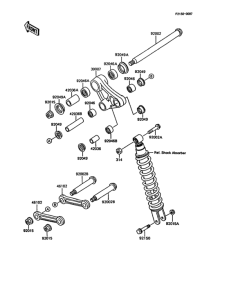 KMX200 Подвеска