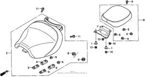VT1100T Сиденье