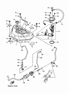 MWS150-A Топливный бак