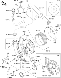 VN800 Air cleaner(1 / 2)