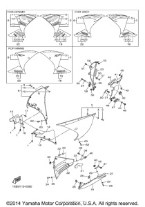 YZF-R1 Обтекатели
