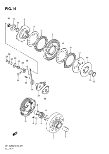 DR-Z70 Бендикс