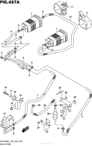 GSX-R600 Evap System (Gsx-R600L7 E33)