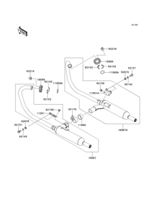 EJ400 Глушитель