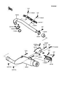 KL250 Глушитель