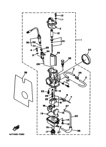 TZ125 Carburetor assy