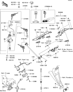 ZR1000 Замок зажигания