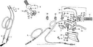 XR250R Switch + cables