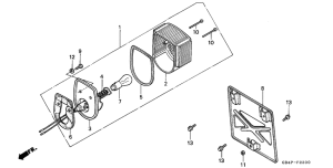 C50 Taillight unit ass`y