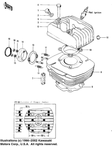  Головка блока цилиндров / цилиндр