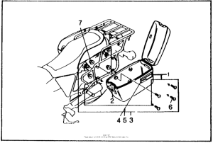 CB750 Fixed mount saddlebag set