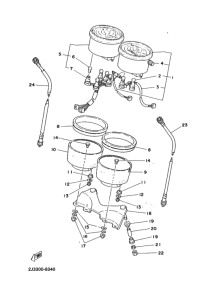 SR400 ｽﾋﾟｰﾄﾞﾒｰﾀ. ﾀｺﾒｰﾀ