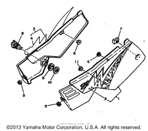 RT180G Боковые обтекатели