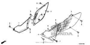  Боковые обтекатели