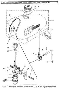 GTMXF Топливный бак