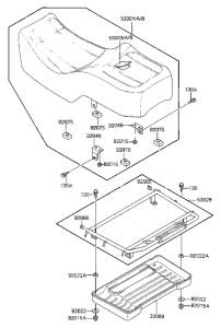 ZN1300 Seat / carrier