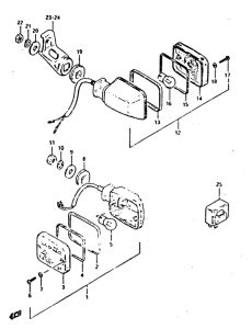 XN85 Поворотники