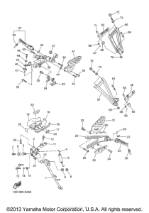 YZF-R6 Подножки