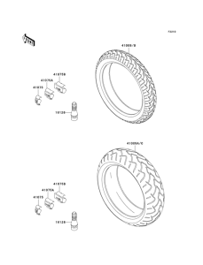 ZX636 Покрышки