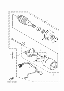 YW125 Стартер
