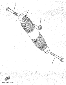 YN50R Задняя подвеска