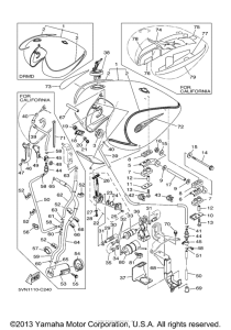 XV17AS Топливный бак