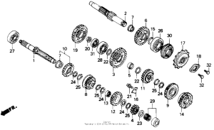 GB500 Трансмиссия