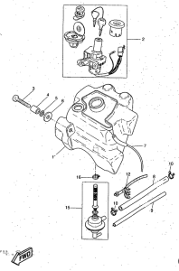 YQ50 Топливный бак