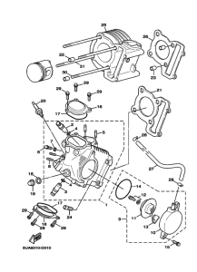 XC125 Головка цилиндров