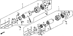 GL1200I Стартер