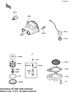 EX250 Насос масляный  / фильтр масляный