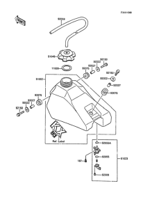  Топливный бак