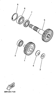 YQ50 Трансмиссия