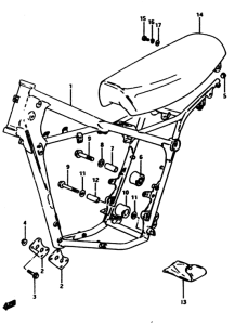 RM500 Пружина