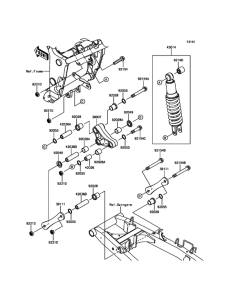 EX300 Подвеска  /  амортизатор