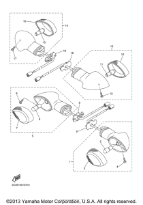 FZS10VC Поворотники